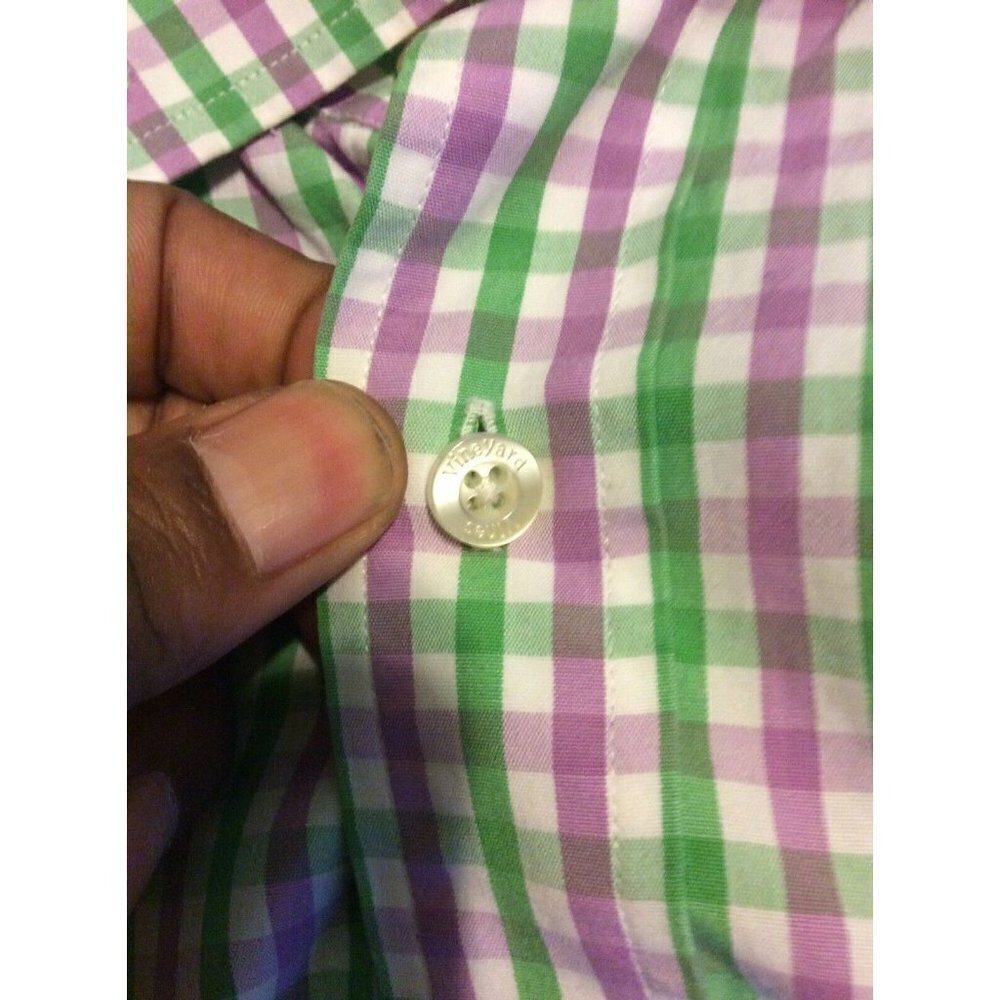 Vinyard Vines Murray Shirt Men's M Medium Shep And Ian Long Sleeve Button - Picture 9 of 11
